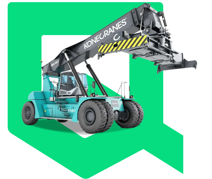Business machinery inside the green Quest Q frame